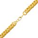 Hip Hop Gold Plated 20 mm 30 inch XXL Hollow Chunky Cuban Chain Necklace