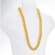 Hip Hop Gold Plated 20 mm 36 inch XXL Hollow Chunky Cuban Chain Necklace