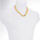 Rapper 15 mm 18 inch Gold Plated XXL Chunky Cuban Chain Necklace
