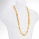 Rapper 15 mm 36 inch Gold Plated XXL Chunky Cuban Chain Necklace