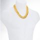 Men's 22 mm 20 inch Gold Plated XXL Chunky Cuban Chain Necklace