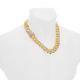 Heavy 20 mm Cuban Link Chain 20 inch Choker Hip Hop Choker Iced Out Chain Necklace 