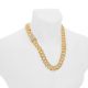 Heavy 20 mm Cuban Link Chain 24 inch Choker Hip Hop Choker Iced Out Necklace 