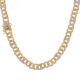 Hip Hop Choker Stone Figaro Chain Necklace 18 / 20 / 24 inch