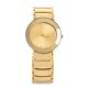 Women's Lady's Luxury Gold Plated Metal Band Iced Out Stone Watches